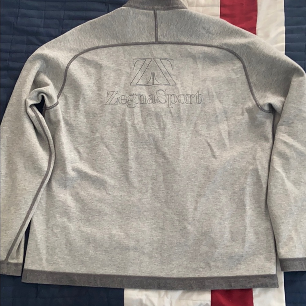 Zegna Sports Reversible Pullover Sweater